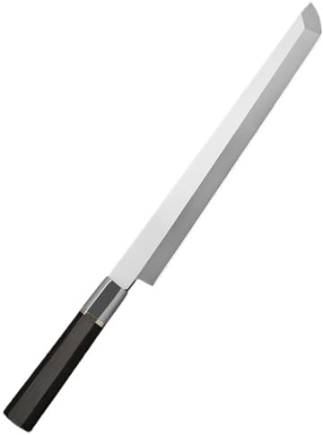 Couteaux de cuisine, couteau japonais for sashimi 270 mm, for couper la viande de poisson, trancheur de filets, acier inoxydable