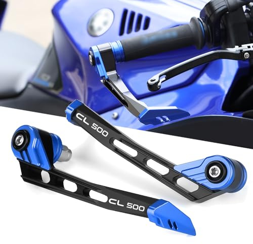 Super Vici Motorcycle Lever Protector for CL 500 2023 2024 2025+ All Years Brake/Clutch Lever Protector Hand Cups Handlebar Stub Cl500 Accessories Blue