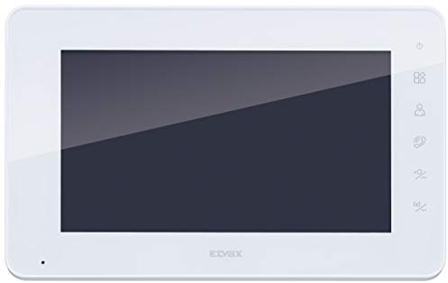 Vimar K40932 Moniteur additionnel LCD 7in avec clavier capacitif pour kit visiophone, alimentation DIN, avec étriers de fixation compris