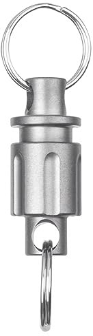 DONGKER Schlüsselanhänger Titan, Abnehmbarer Drehbarer Schlüsselanhänger Clip, Multifunktion Schlüsselketten Anschluss Für Home Auto Schlüsselanhänger Zubehör Schloss Halter