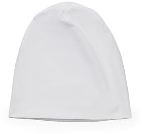 SCHIETWETTER Accessoire Leichte Kinder- Beanie Mütze Unifarben, Übergangsmütze, dünne Kopfbedeckung, Logo-Print