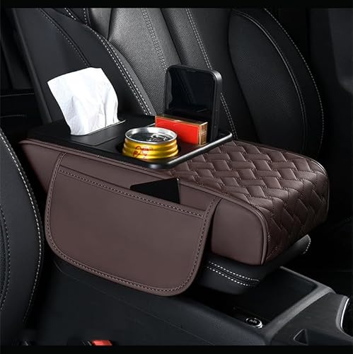 MXQCLSA Coussin D'accoudoir Voiture, pour Toyota C-HR C HR CHR bZ4X EA10 Aygo X AB70 Aygo Console Centrale Protéger Pad Housse Soulager la Fatigue Protection D'Accoudoir Accessoire,B