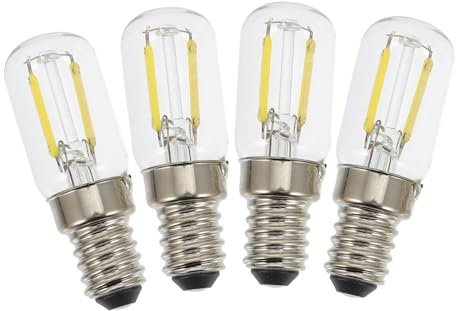 DECOMELODY 4piezas Bombillas Led Regulables para Refrigerador Bombilla Consumo Atenuación