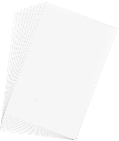 PATIKIL 100 Stück POF Schrumpffolienbeutel 16cm x 25cm Transparente | Heat-Seal-Beutel Schrumpffolie Verpackungsbeutel, Für Geschenke Schuhe Gläser Selbstgemachte DIY-Projekte