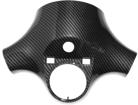 Boita 2.0 Coperchio Manubrio - Coprimanubrio compatibile con Vespa PX 1°serie Carbonio Nero Lucido