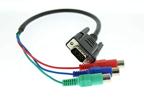 Maschio 14 Pin VGA a femmina Phono RGB SVGA LCD proiettore portatile cavo 40cm SVGA