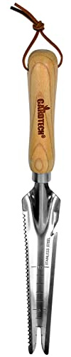 Hand Weeder Puller Tool, Dandelion Fork Weeding Knife Tool - 2023 New Garden Tool for Weeders Easy Quick Clean Removal Root Digging - Original Multi Use Rust-Resistance (13.8in)