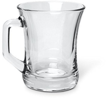 Cofan Taza de café o infusión con capacidad 22,5 cl. | Fabricados en vidrio de gran resistencia | Pack de 6 unidades.