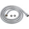 H&S Edelstahl Duschschlauch mit 2 Unterlegscheiben - 2m mit 1/2 Zoll Anschluss - Universal Brauseschlauch mit Chrom-Finish - Knickschutz Schlauch für Dusche & Badewanne
