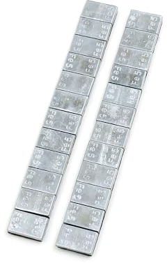 A ABSOPRO 2.1oz Wheel Balance Weights Strips for Motorcycle 140mm (Set of 2)