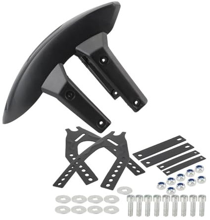 Paraspruzzi Accessori Motore Universale Copri Parafango Ruota Posteriore Moto Parafango In Plastica Nero Con Staffa Parafango