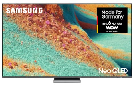 Samsung Neo QLED 4K QN85F 55 Zoll (138 cm) Mini LED Fernseher, NQ4 AI Gen2 Prozessor, Quantum Matrix Plus, Neo Quantum HDR+, Dolby Atmos, Knox Security, Samsung Vision AI Smart TV