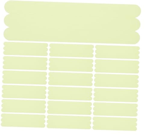 Ciieeo 24pcs Non-slip Shower Stickers for Bathtub Floor Slip Tape Glow Dark Feature Safety Stair Decals for Bathroom Use