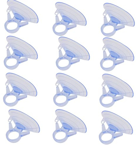 Ventouses pour Pare-soleil de Pare-brise en Pvc, 40 Pièces | Fixation pour Vitrage Automobile, Format Compact, Lot de 40 Unités pour Montage sur Pare-brise