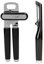 KitchenAid 2pc Tool Set, Tin Opener and Euro Peeler, Dried Rose
