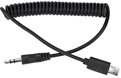 Yinhing Cavo di Rilascio Otturatore RM VPR1 da 3,5 Mm/2,5 Mm per A7III A9/A99 II II A6500 Connettore di qualità Premium per l'attivazione Remota (3, S2#01)