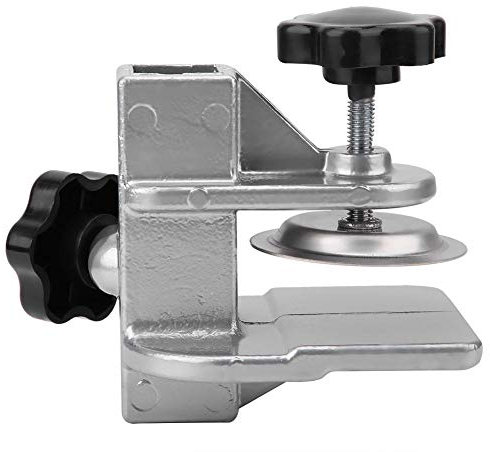 Pssopp Hunde Trimmtisch Clamp Metall Hundepflege Tisch Arm H Bar Klemmhalter Haartrockner Clamp Clip Haustier pflegetisch Zubehör(Innendurchmesser 2,3 x 2,3 cm)