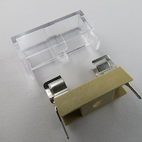 generisch Sicherungshalter 5x20mm für Printmontage Fuse Holder 6A/250V / Art=Halter und Abdeckung | Anzahl=10