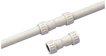 6PZ MANICOTTO IP65 per Tubo rigido Ø 32 mm grigio in PVC passacavi a parete per cavi elettrici