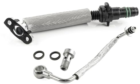 LST 2x Turbolader Öl Vorlaufleitung Rücklaufleitung Ölschlauch 1.4 Turbo