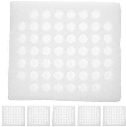 iplusmile Set Di 3 Contenitori in Schiuma Per Quaglie in Schiuma Spessa Per La Conservazione Delle Uova Allaperto