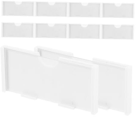 DOITOOL 10stücke Preisschildhalter Aus Kunststoff Für Regale Wiederverwendbare Etikettenhalter Für Supermärkte Und Einzelhandelsgeschäfte Mit Weißen Etiketten Für Klare Preisanzeige