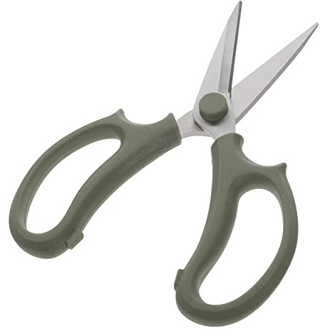 TOYANDONA Tijeras Inoxidable para Flores Herramienta de Jardinería Portátil Diseño Retro y Puntiaguda y Resistentes Tijeras para Floristería