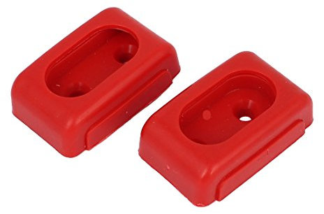 Aexit Schrank Schrank Kunststoff Stange Flansch Kleiderschrank Schiene Unterstützung Rot 2 stücke (f3c5729ab7800103c77197bf7757557a)