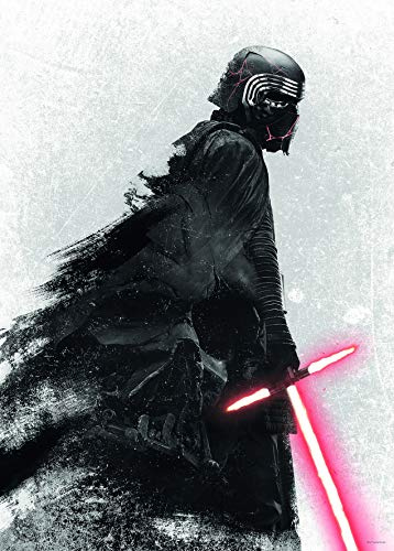 Komar Wandbild | Star Wars EP9 Kylo Vader Shadow | Kinderzimmer, Jugendzimmer, Dekoration, Kunstdruck | ohne Rahmen | WB173-50x70 | Größe: 50 x 70 cm (Breite x Höhe), Bunt