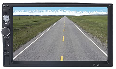 KIMISS Reproductor de Coche con Pantalla Táctil de 7 Pulgadas, 2Din Car Stereo Radio Mirror Link Bluetooth MP5 Player USB FM Receptor