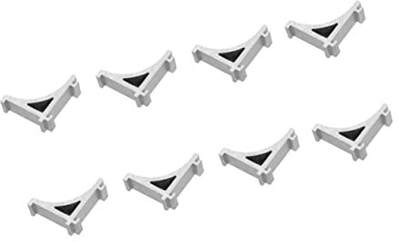 ABOOFAN Kühlschrankregal-Clips Gefrierschrank-regalhalterungen Aus Aluminium Kühler