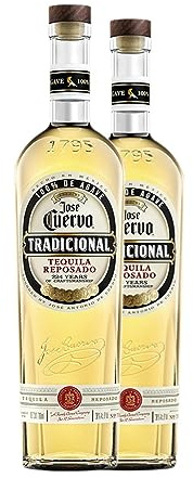 Tequila José Cuervo Tradicional Reposado 70 cl (Caja de 2 Botellas de 70 cl)