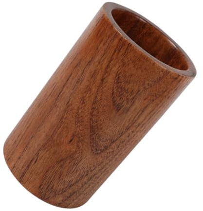 Zerodeko Porte-ustensiles Cuisine en Bois Marron Léger pour Rangement de Spatules et Couverts, pour Restaurant Rapide ou Hôtel, Organisateur Pratique et Solide