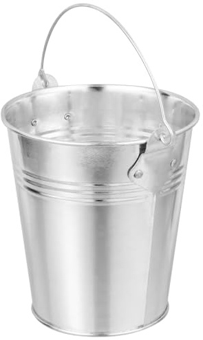 SUPVOX Secchio per Grasso da Barbecue Antiruggine Barile di Petrolio Leggero e Portatile Accessorio per Barbecue all’Aperto Raccolta Olio per Griglia per Campeggio e Feste