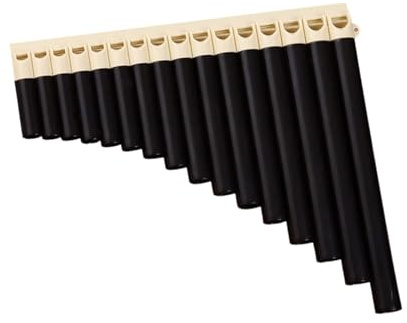 16 Flautas De Pan Marrones Y Negras En Do Mayor Instrumento Interpretación Profesional Para Principiantes Flauta Pan