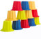 Webake 12 Piezas Moldes Gelatina para Postres Pastel Chocolate Helados Pudines Moldes para Hornear, 4 Colores