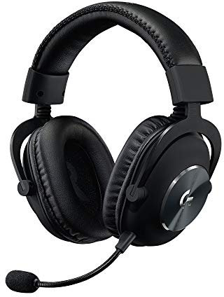 Logitech G PRO X Gaming Headset (2nd Generation) mit Blue Voice, DTS Kopfhörer 7.1 und 50mm PRO-G Treiber, für PC, Xbox One, Series X|S, PS5, PS4, Nintendo Switch, Schwarz (Erneuert)