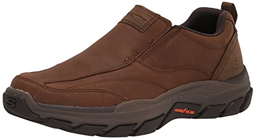 Skechers Lowry Goodyear - Punta da Bicicletta, in Gomma, a Basso Profilo, da Uomo, Dsrt, 46 EU