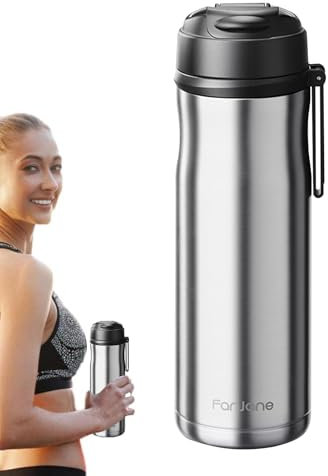 Botella infusor de té aislada de 600 ml, taza de té de acero inoxidable, botella infusora integrada, taza de té para café con infusión en frío, deportes al aire libre, sesiones de gimnasio, aventuras