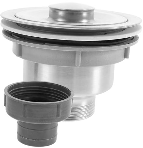 Angoily Sink Drain Basket Assembly Sink Strainer and for Plug and Chain Easy Cleaning and Draining