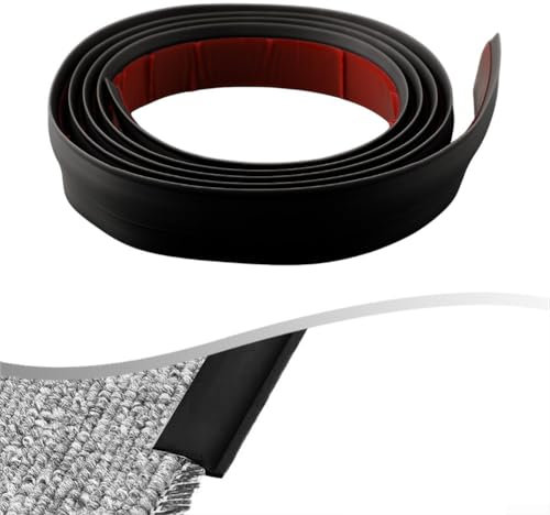 Bande de protection de bordure de moquette sans couture de 1/2/3 m de long pour moquette de 10 mm d'épaisseur (1 m)