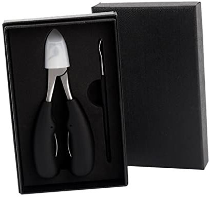 PACKOVE Alicate Para Uñas De Acero Inoxidable Tamaño Mediano Para Pedicura Pies Cuidado Profesional Cortauñas y Herramienta De Manicura Para Uñas Encarnadas
