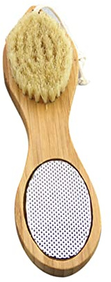 Cepillo de Ducha Exfoliante para Pies y Cuerpo, Uso en Ducha o Baño | Durezas, Talones Agrietados y Masaje de Pies Uso en Baño, Exfoliación Delicada y Limpieza Corporal