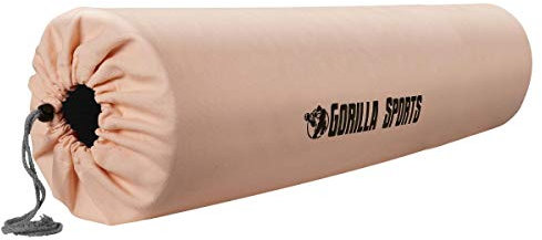 GORILLA SPORTS® Yogatasche mit Tragegurt Rosa – Matten-Bag aus Baumwolle 190 x 100 cm