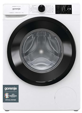 Gorenje WNEI 74 APS Waschmaschine mit Dampffunktion / 7 kg / 1400 U/min /16 Programme/Inverter Motor/Edelstahltrommel/AquaStop/Kindersicherung/SterilTub/Weiß