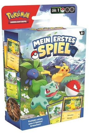 PoKéMoN Mein erstes Spiel | Bisasam & Pikachu Sammel-Karten deutsch