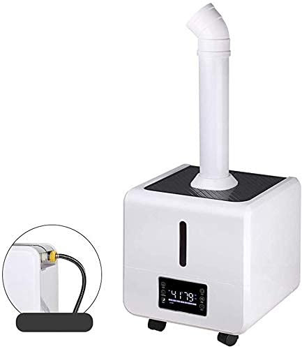 Humidificador de niebla fría, dormitorio de aire, hogar del bebé, humidificador grande de llenado superior de 16 litros con pantalla táctil LED, niveles de niebla ajustables, temporizador, apagado a