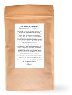 Hochbeet Gründünger Mischung zur Auffrischung des Hochbeets im Herbst/Winter | Bodenkur für das Hochbeet