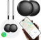 Smart Air Tracker Tag 2 Pack - Bluetooth Key Finder Compatible with Apple Find My (IOS Only), 100dB Beep Waterproof Lightweight Item Finders, Trackers Devices for Luggages Bike Bags Suitcases and More