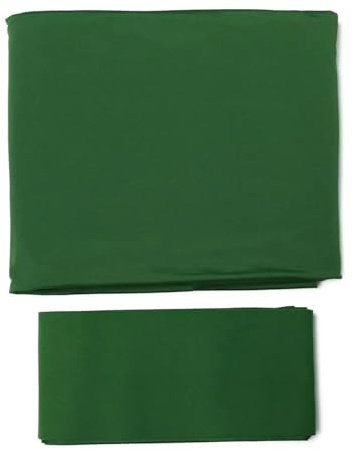 NJIEzhao Sports Worsted Wool Billiard Pool Table Cloth Felt Accessories Pool Table Cover Snooker Table Single-Sided Room Billardtuch(Green-7ft)